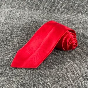 Geoffrey Beene Men’s Scarlett Red 100% Silk